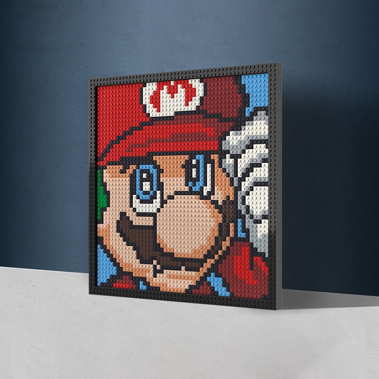 Lego discount mario art