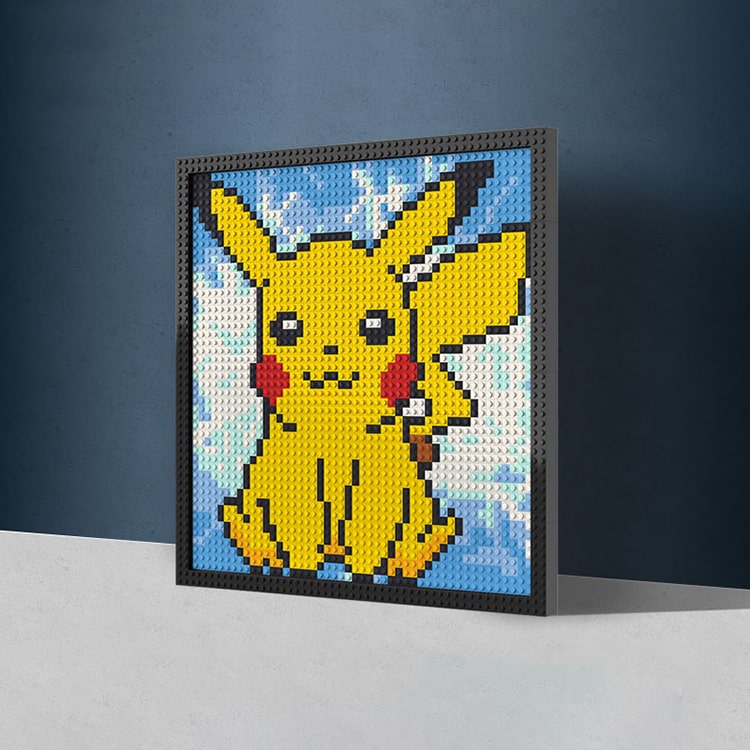 Pikachu store building blocks