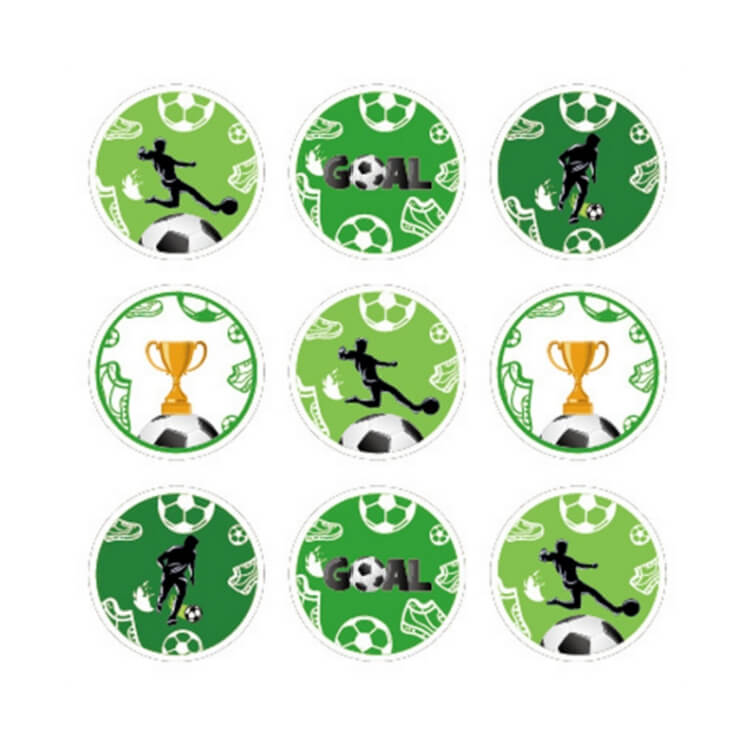 Soccer B 12 Pcs Paper Party Bag - iKids