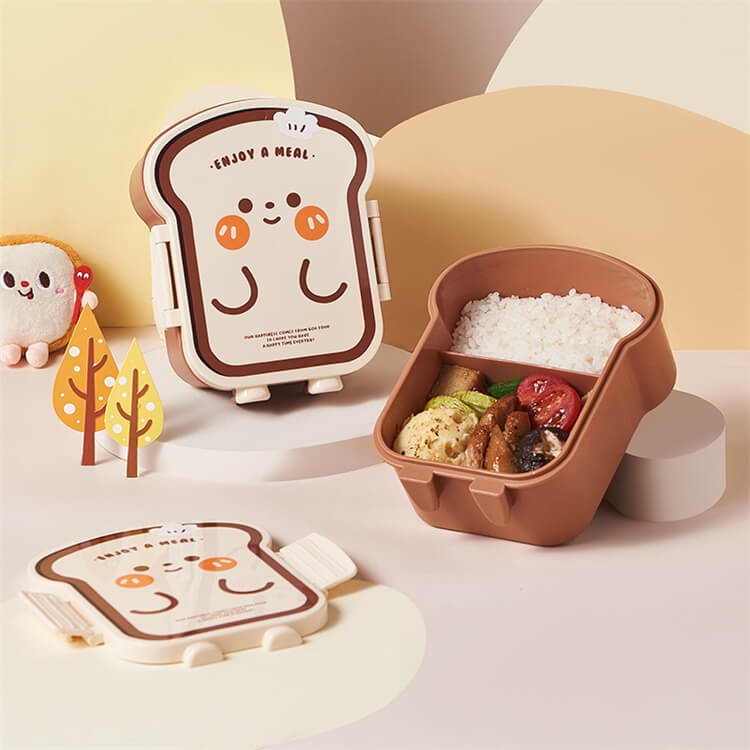 Food Shaped Lunch Box | Toast - iKids