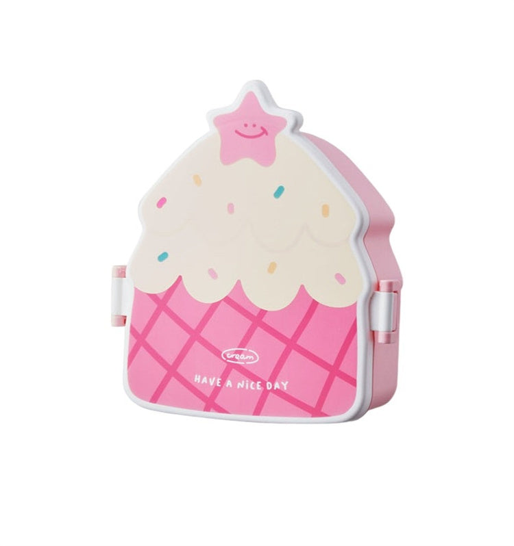 Pink Cake Shaped Lunch Box - iKids