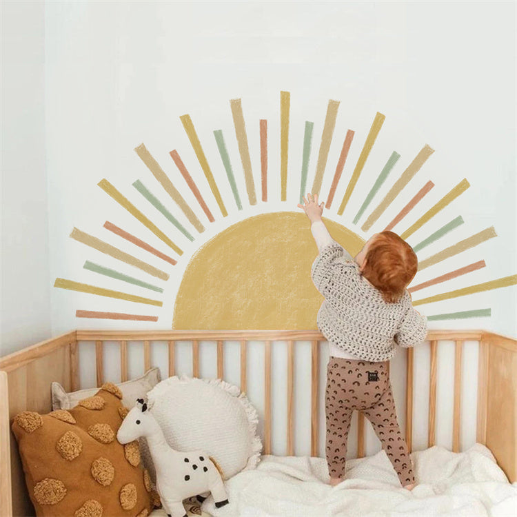 Sunrise Wall Decal | Big Sunshine - iKids