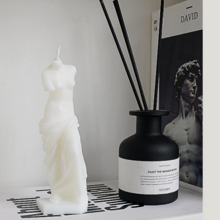 Statue Scented Candle | White Venus - iKids