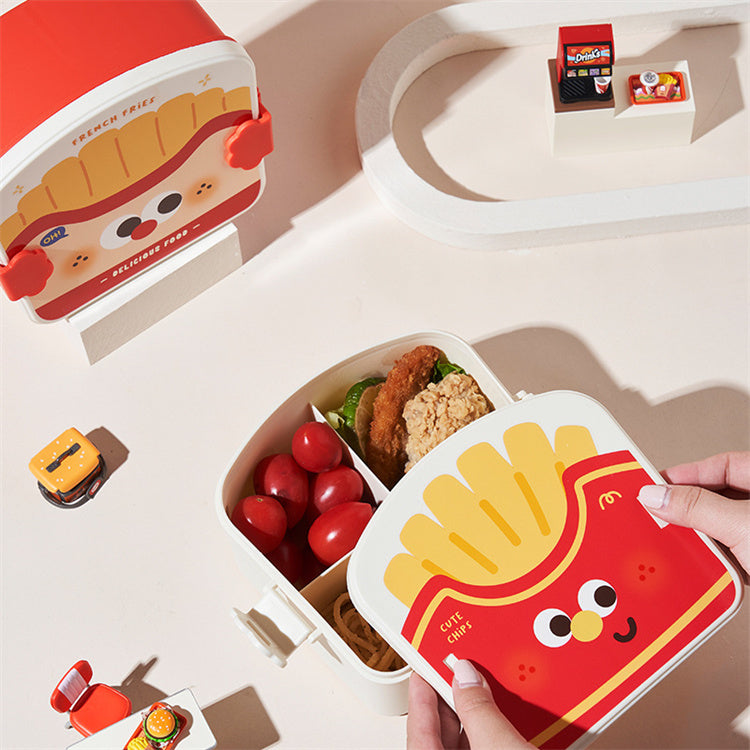 Food Shaped Cute Lunch Box | Cut Chips - iKids