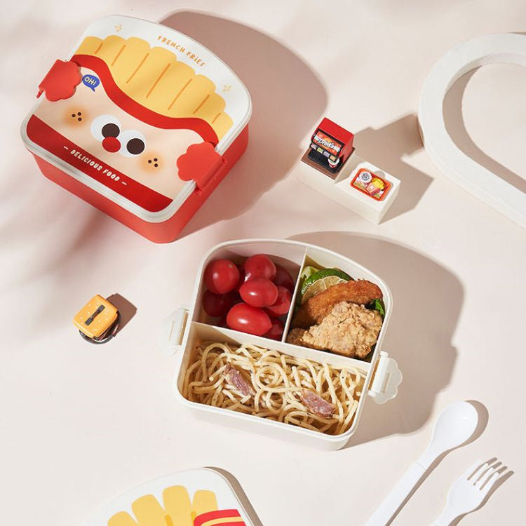 Food Shaped Cute Lunch Box | Cut Chips - iKids