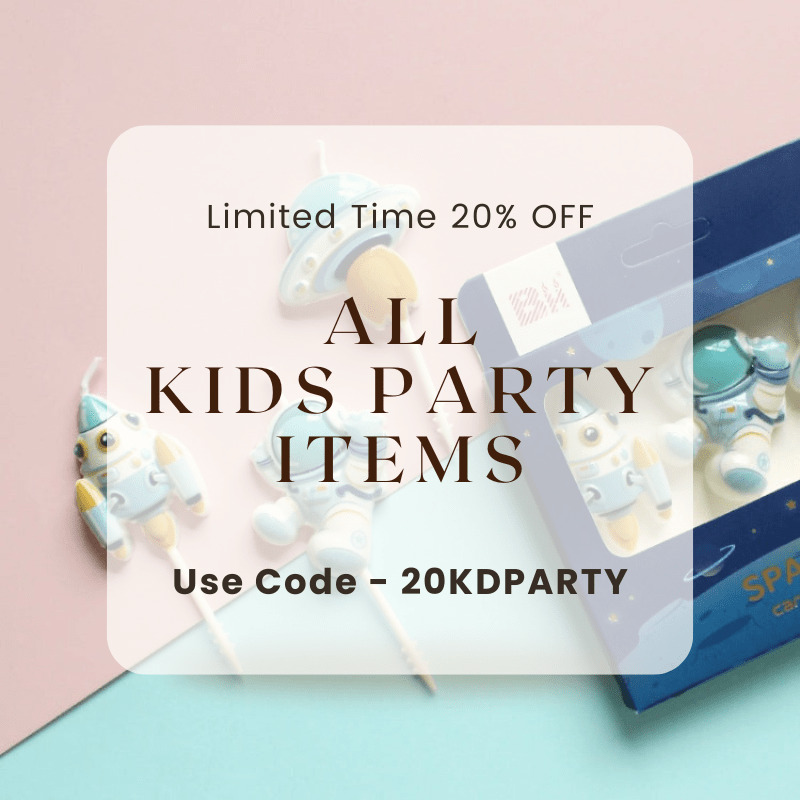 Party Time Savings! 20% OFF with Code: 20KDPARTY