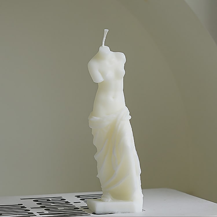 Statue Scented Candle | White Venus - iKids