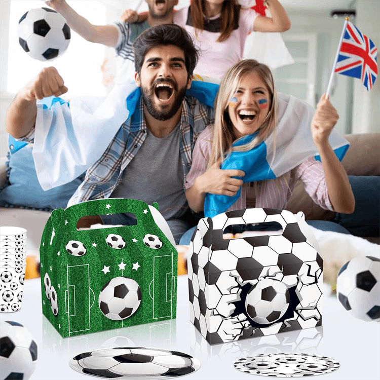 Soccer 12 Pcs Party Favor Box - iKids