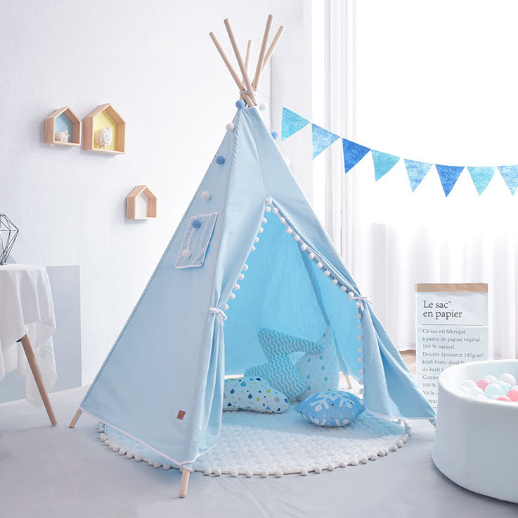 Deluxe Teepee Tent Ball Blue - iKids