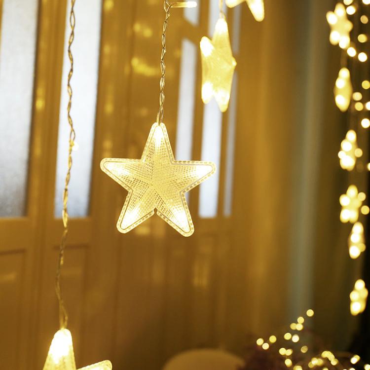 3m Curtain String Light | 16 LEDs Star Plug-In - iKids