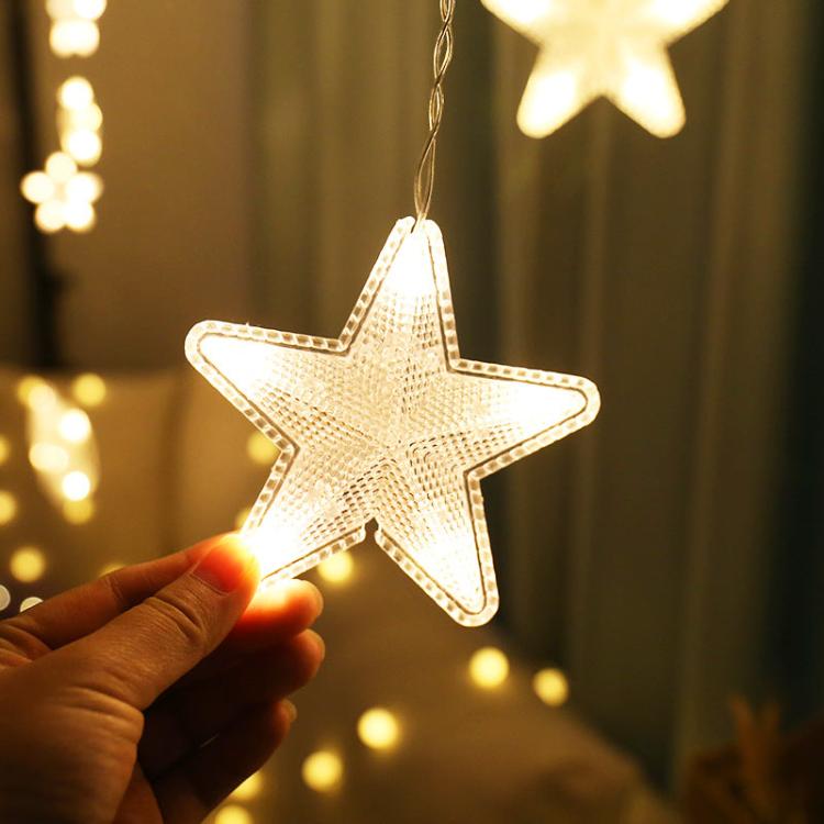 3m Curtain String Light | 16 LEDs Star Plug-In - iKids