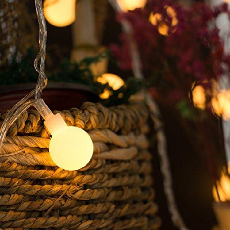 1.5m 10 LEDs Opal Battery String Lights - iKids