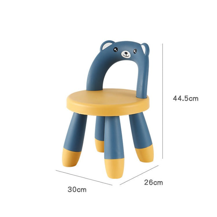 Bear Stool Chair | Blue - iKids