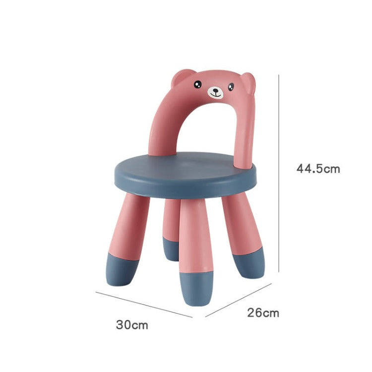 Bear Stool Chair | Pink - iKids