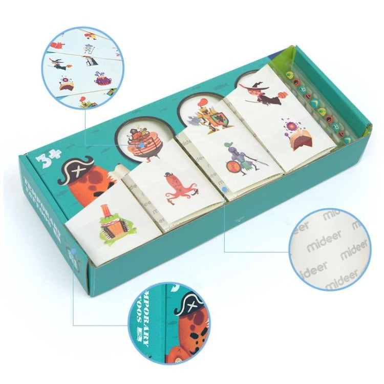 Mideer Temporary Tattoos - Fantastic Voyage - iKids