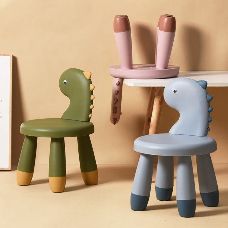 Dinosaur Stool Chair | Blue - iKids