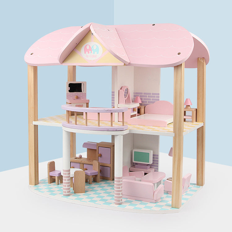 Wooden Storey Dollhouse - iKids