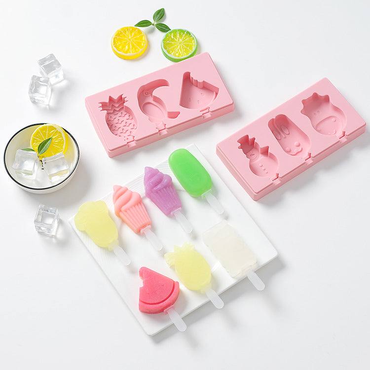 Ice cream mould silicone hot sale