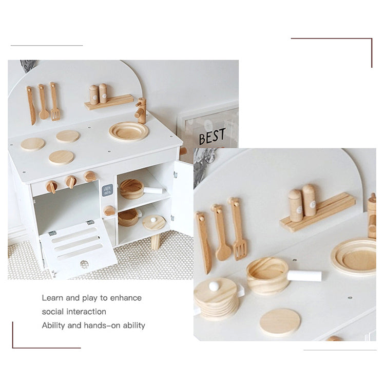 Nordic Style Toy Kitchen - iKids