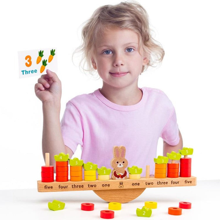 Rabbit Balance Math Building Blocks - iKids