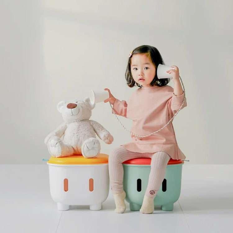 Toy discount storage stool